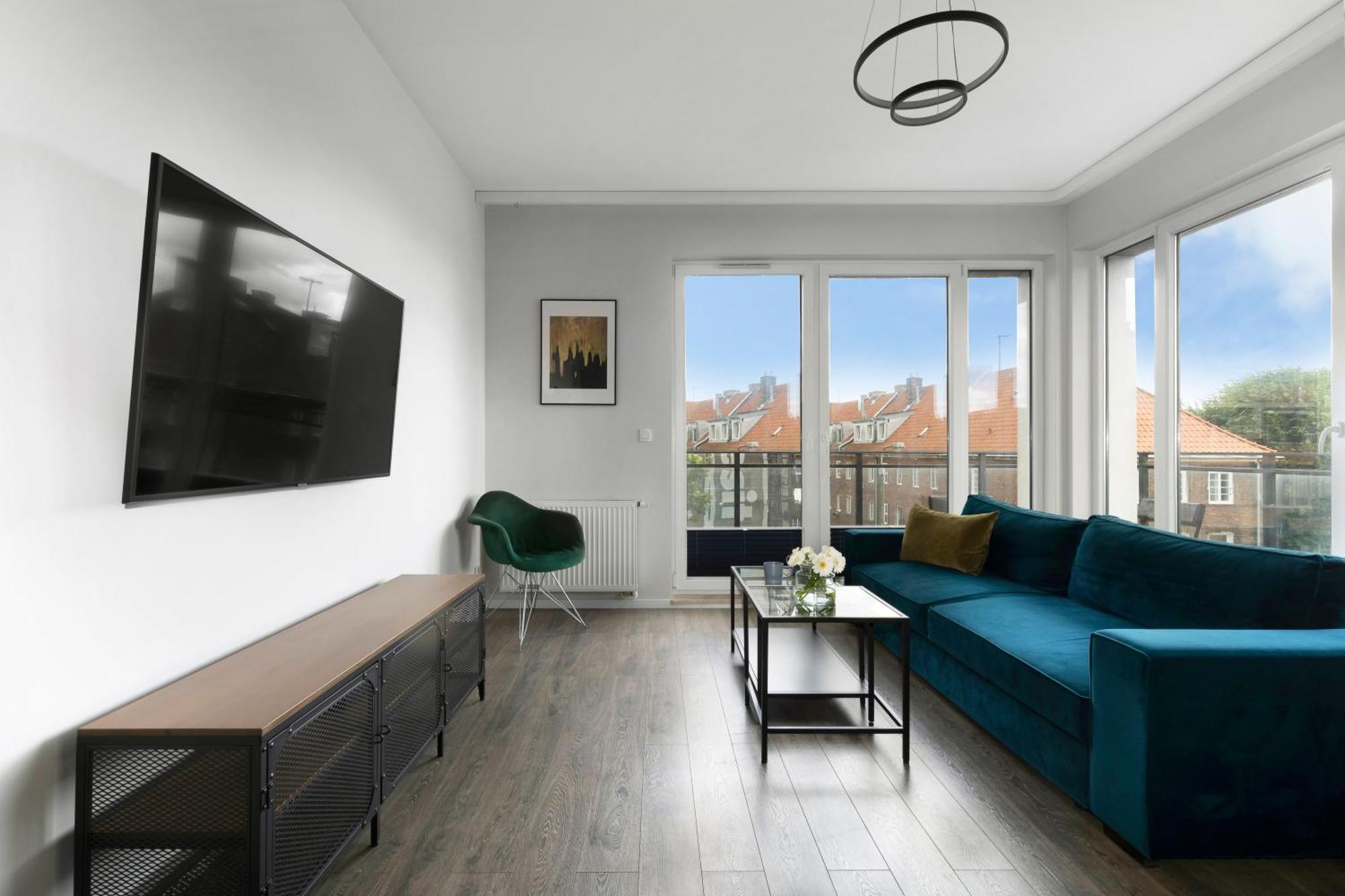 Blue Raven Downtown Apartments Gdańsk Exterior foto